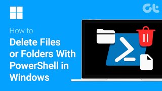 How to Delete Files or Folders With PowerShell in Windows | Easiest Way to Delete Files!