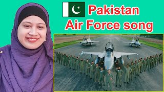 Pakistan Air Force Song | Tum hi sai aai Mujahido | Malaysian Girl Reactions