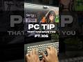 PC tip that can save you - Part 105 #techtips