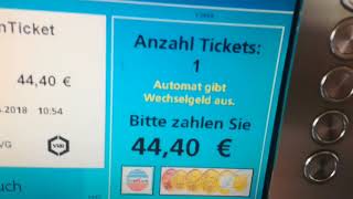 Akzeptanztest mobiler DVG/Rheinbahnautomat in der U-Bahn