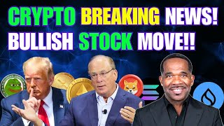 BITCOIN - BREAKING NEWS!🚀🚀...STOCK MARKET BULLISH MOVE!!