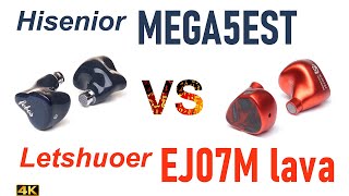 Hisenior Mega5EST vs Letshuoer EJ07M kinda lava