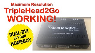 Matrix TripleHead2Go Digital Edition Problems SOLVED