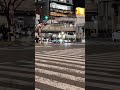 🌼 a bright smart car passing through shibuya city. japan 🗾