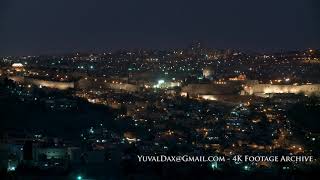 Jerusalem old city at night / ירושלים בלילה