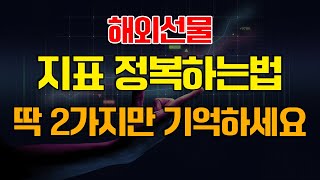 해외선물 지표는 딱 이 두개만 볼줄 아시면 됩니다