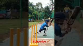 8 Year old boy batting in Nets #shorts #cricket