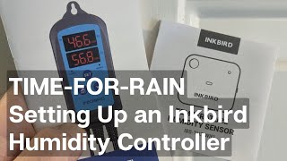 How to Setup an Inkbird Humidity Controller and Sensor | IHC-200