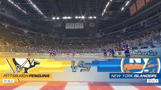 Pittsburgh Penguins vs. New York Islanders • Feb 20 2023 | NHL Full Match Gameplay