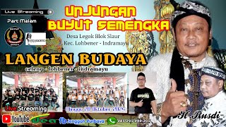 🔴LIVE MALAM/LANGEN BUDAYA/ACARA ADAT DESA UNJUNGAN/BUYUT SEMENGKA/DS LEGOK/BLOK SLAUR/20-OKT-2024/