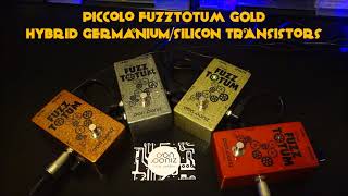 DON PONIZ Piccolo Fuzztotum shootout [Fender JV strat]