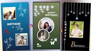 Instagram Birthday Story Ideas For Girls 😘 Birthday Story Ideas Instagram | Birthday Video Editing