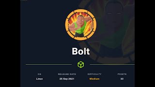 HTB Bolt Walkthrough