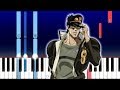 JoJos Bizarre Adventure - Stardust Crusaders (Piano Tutorial)