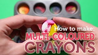 How to make Multi-Coloured Crayons