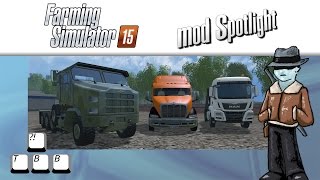 Farming Simulator 15 Mod Spotlight - Peterbilt vs M1070A