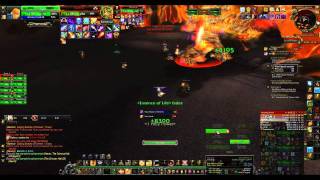 WoW Baleroc Firelands 10-man normal healing