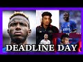 🚨🧨 MAJOR DEADLINE-DAY HEADLINES🧨🚨