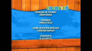 (SIMULAÇÃO/V3) DVD Créditos - Cocoricó: Coleção Clipes (2011)