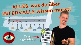 In nur 8 Minuten ALLE INTERVALLE checken! - Terz, Tritonus, Quinte, None & Co