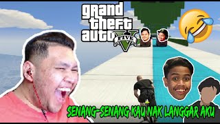 JO TUNJUKKAN SKILL ELAKAN MENAIKI BASIKAL 🚴  - GTA 5(MALAYSIA) W/ OOHAMI, UKILLER, SPICIT & IZZUL!!