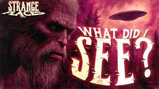 What Did I See? UFO filmed while on Bigfoot investigation | Strange Places (UAP footage revealed)