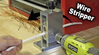 Strip Copper Wire the EASY Way with Strip Meister Wire Stripper!