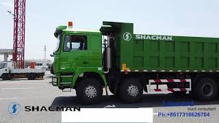 SHACMAN F3000 8-4 dump truck with 385hp engine / Cummins engine / tipper truck