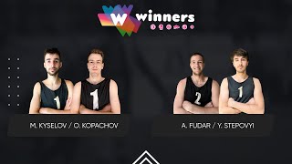 Winners Beach Volleyball. Men. M. Kyselov / O. Kopachov - A. Fudar / Y. Stepovyi  27.02.2025