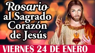 Rosario al Sagrado corazón de Jesús 💖Viernes 24 de Enero de 2025 🌷 El Mundo de MyG 🌷 DLB 🙏🙏🙏