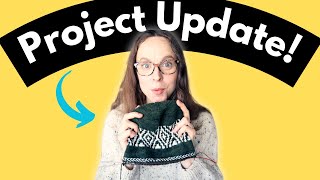 Knitting update and a NEW project!...#knittingpodcast