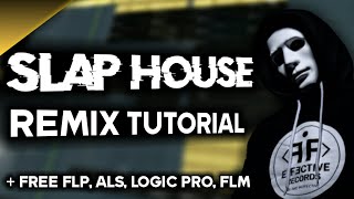 [FREE FLP/ALS/Logic-Pro/FLM] How to make SLAP HOUSE REMIX (GAULLIN, IMANBEK, ALOK, CAR MUSIC)