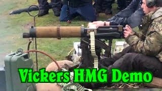 750 Rounds Through a Vickers Heavy Machine Gun