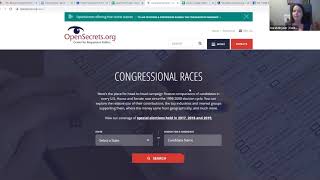 OpenSecrets.org Training Webinar