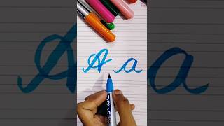 How to write in cursive Capital letter A |Cursive Writing for beginner |Cursive handwriting practice