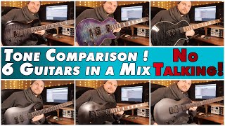 Tone Comparison: PRS vs. ESP LTD vs. Gibson vs. Chapman  vs. Epiphone vs Harley Benton [No Talking!]