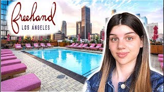 Freehand Los Angeles Hotel Review + Exploring Koreatown LA | Travel Review Vlog