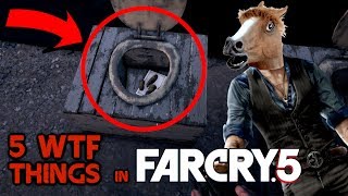 5 WTF Things In Far Cry 5 (NEW CREEPY Masks) HD