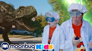 Dinosaur & Halloween Science Experiments | Blippi! | Kids Songs | Moonbug Kids