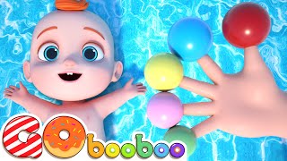 Finger Family Song (Swimming Pool Edition) | GoBooBoo Kids Songs & Nursery Rhymes