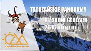 Panorama Tatrzańska / ZADNI GERLACH / Tatry Słowackie / Wspinanie