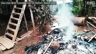 Burning Karen State: Retaliatory burning of civilian properties in Southeast Burma since the coup