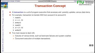 1. database transaction -- introduction