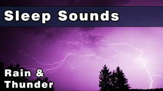 3 Hours EPIC THUNDER & RAIN | Rainstorm Sounds For Relaxing, Focus or Sleep | White Noise