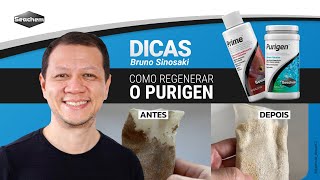 Como regenerar o Purigen da Seachem da FORMA CORRETA