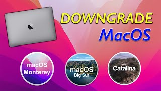 Cara Downgrade MacOS (tutorial) || Catalina, Bigsur, Monterey