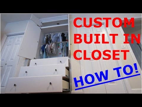 The Built In Closet for my Son - How To The Built In Closet for my Son - How To