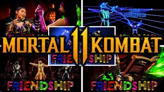 MK11 *ALL* CHARACTER FRIENDSHIPS!! (DLC INCLUDED) 1080p 2022