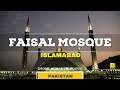 Faisal Mosque, Islamabad, Pakistan | Drone, Aerial View Video |