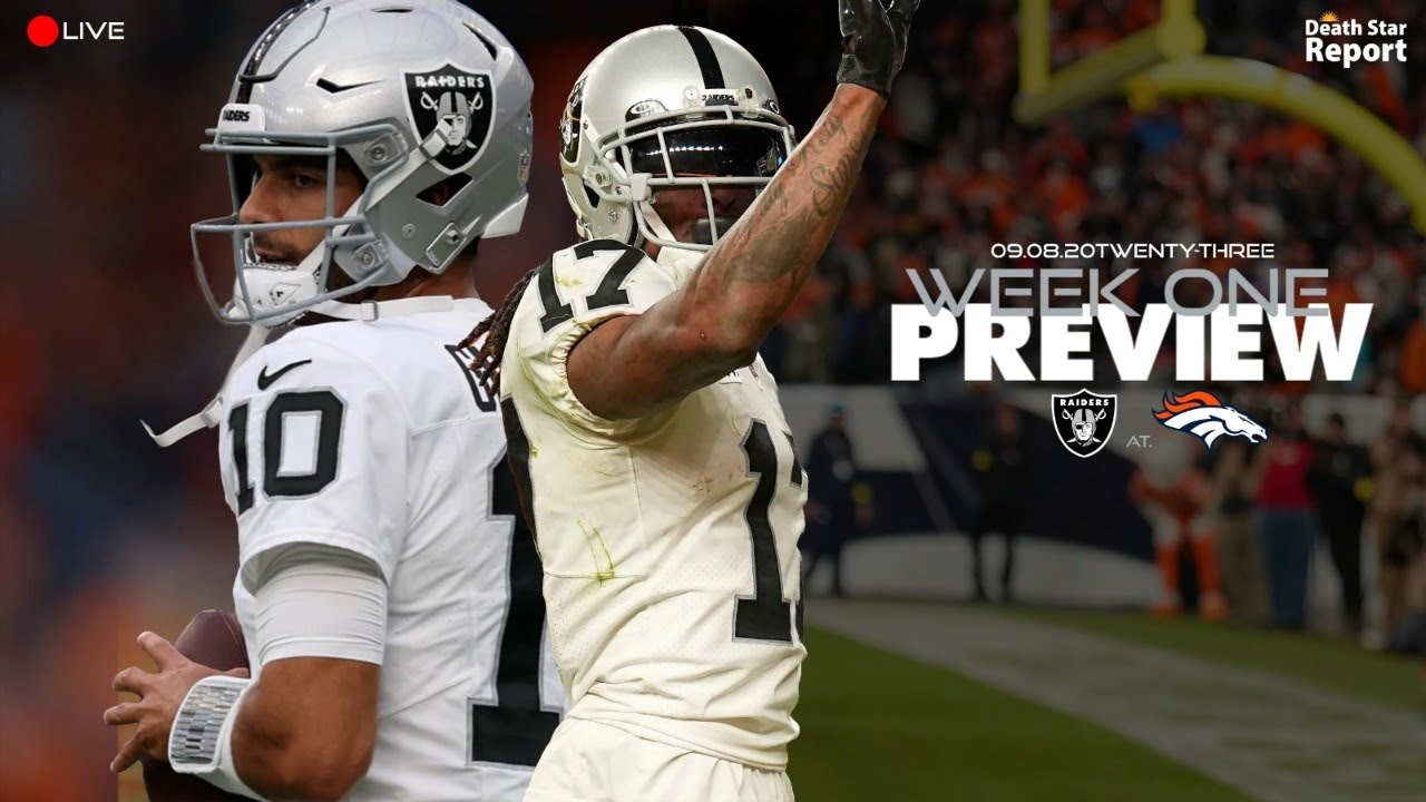 Raiders Friday Night Roundtable: Week One Preview (Friday 09/08/2023 ...